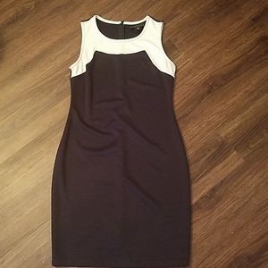 Black and white dress